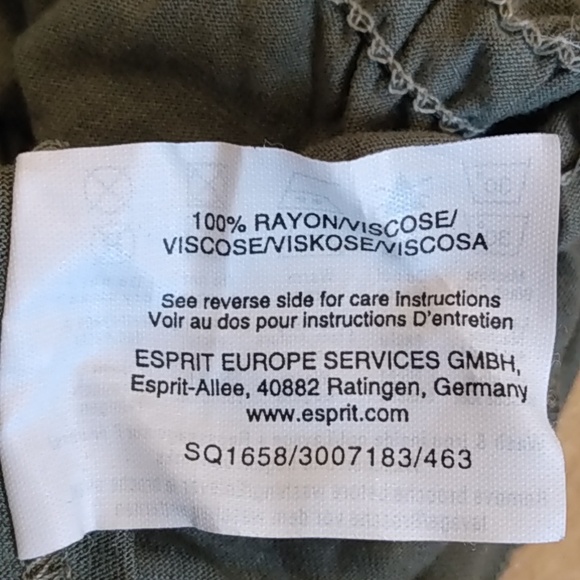 $5 ESPRIT Spaghetti Strap Tunic Tank Top S - Picture 12 of 13